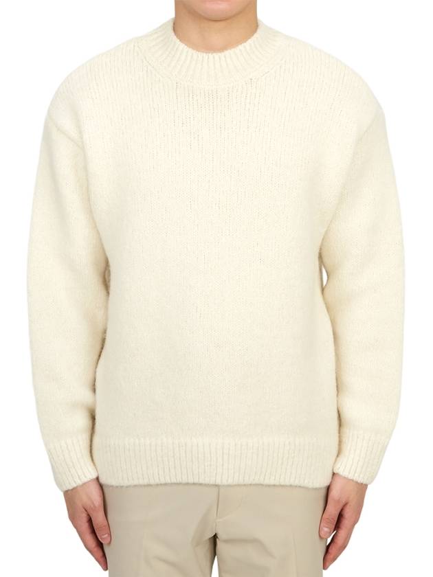 La Maille Pavane Knit Top Offwhite - JACQUEMUS - BALAAN 3