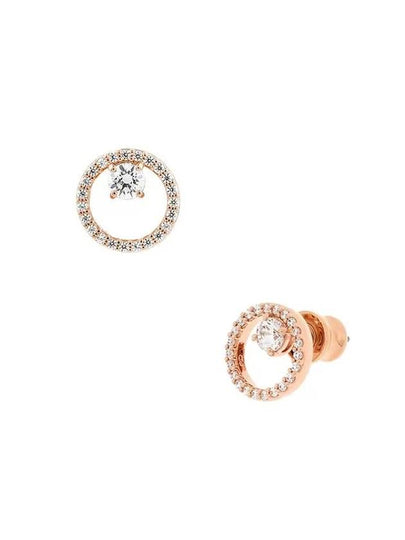 Constella Stud Earrings Silver - SWAROVSKI - BALAAN 2