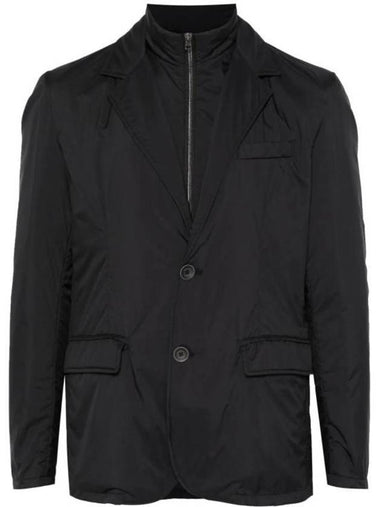 Single Breasted Blazer Black - HERNO - BALAAN 1