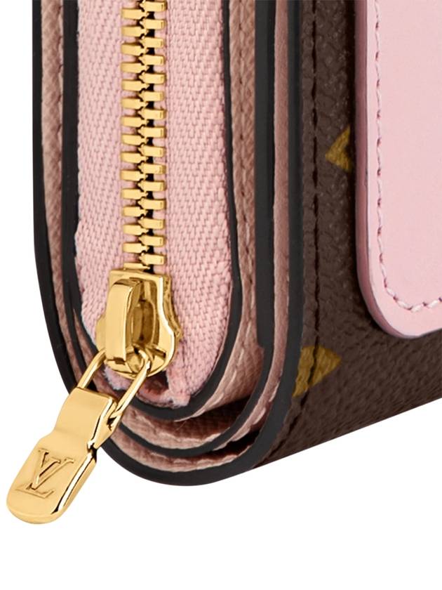 Lou Monogram Coated Canvas Half Wallet Pink - LOUIS VUITTON - BALAAN 7