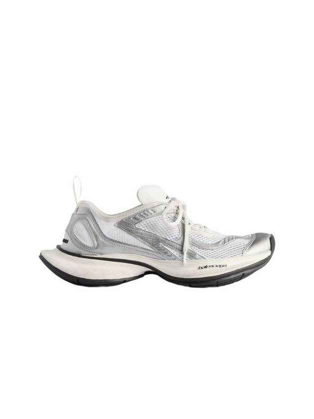 Circuit Low Top Sneakers White Silver - BALENCIAGA - BALAAN 1