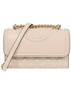 Flaming Convertible Chain Shoulder Bag Ivory - TORY BURCH - BALAAN 2