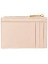 Intrecciato Cassette Zipper Card Wallet Pink - BOTTEGA VENETA - BALAAN 3