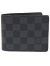 N63261 Damier Graphite Canvas Slender Wallet Half - LOUIS VUITTON - BALAAN 1