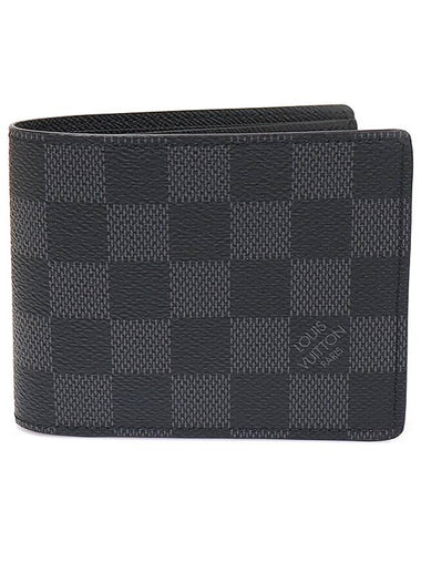 N63261 Damier Graphite Canvas Slender Wallet Half - LOUIS VUITTON - BALAAN 1