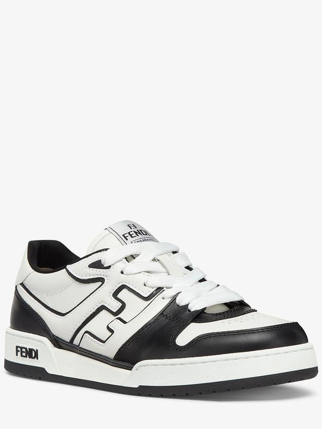 Match Low Top Sneakers Black - FENDI - BALAAN 3