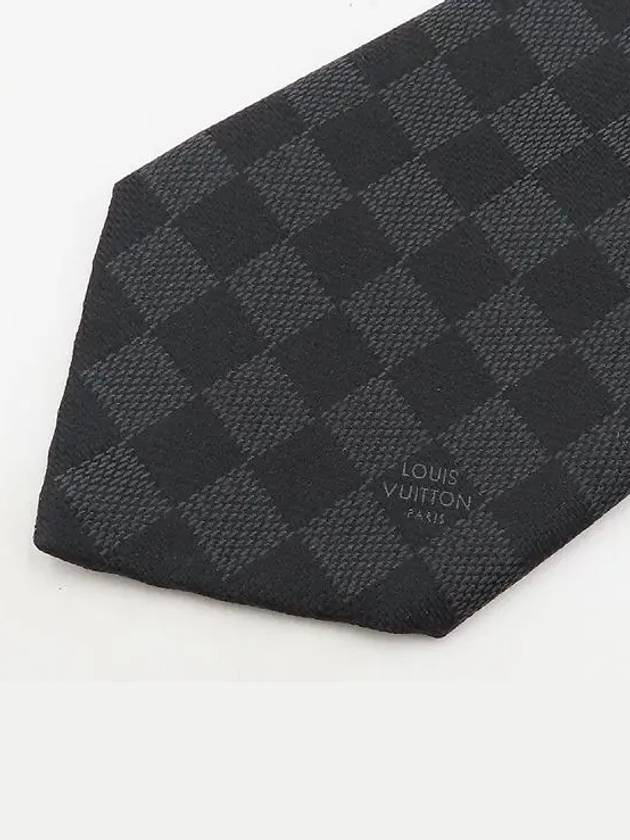 M78752 Silk 100 Damier Classic Tie - LOUIS VUITTON - BALAAN 3