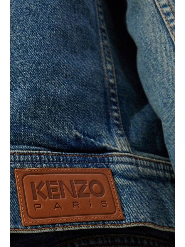 Kenzo Denim Jacket, Women's, Blue - KENZO - BALAAN 5