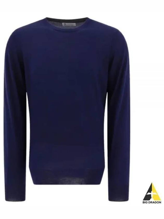 Cashmere Silk Knit Top Blue - BRUNELLO CUCINELLI - BALAAN 2