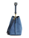 Willow Women s Denim Shoulder Bag CS243 B4 INDIGO - COACH - BALAAN 2