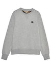 Clearage Cotton Sweatshirt Grey - BURBERRY - BALAAN 2