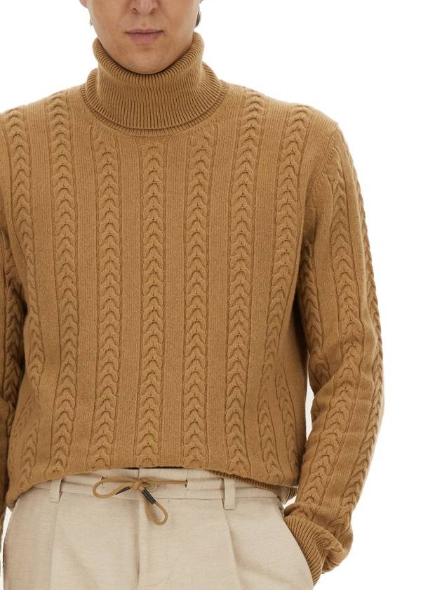 WOOL AND CASHMERE SWEATER - HUGO BOSS - BALAAN 4