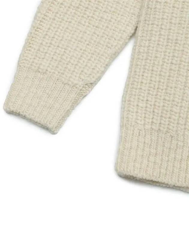 Gerald Fairisle Wool Knit Top White - ISABEL MARANT - BALAAN 6