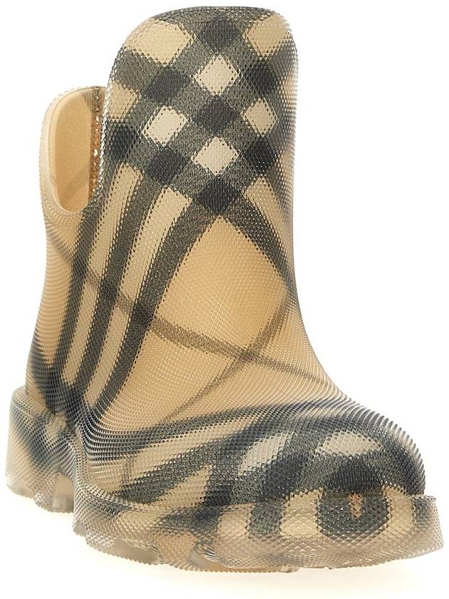 Burberry Check Ankle Boots - BURBERRY - BALAAN 2