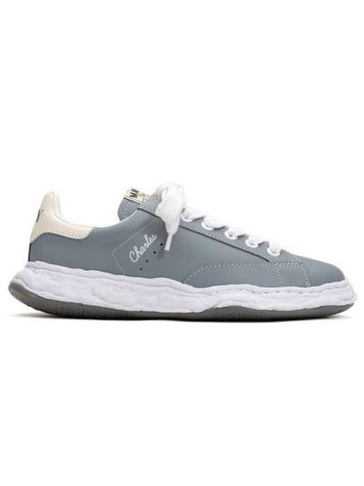 Charles OG Sole Leather Low-Top Sneakers Grey - MAISON MIHARA YASUHIRO - BALAAN 2