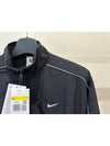 NSW Solo Swoosh Woven Track Jacket Black - NIKE - BALAAN 4