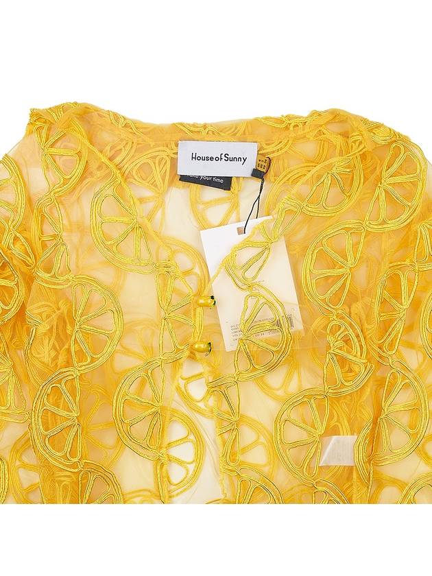 Shirt VOL21114 LIMONCELLO Yellow - HOUSE OF SUNNY - BALAAN 4