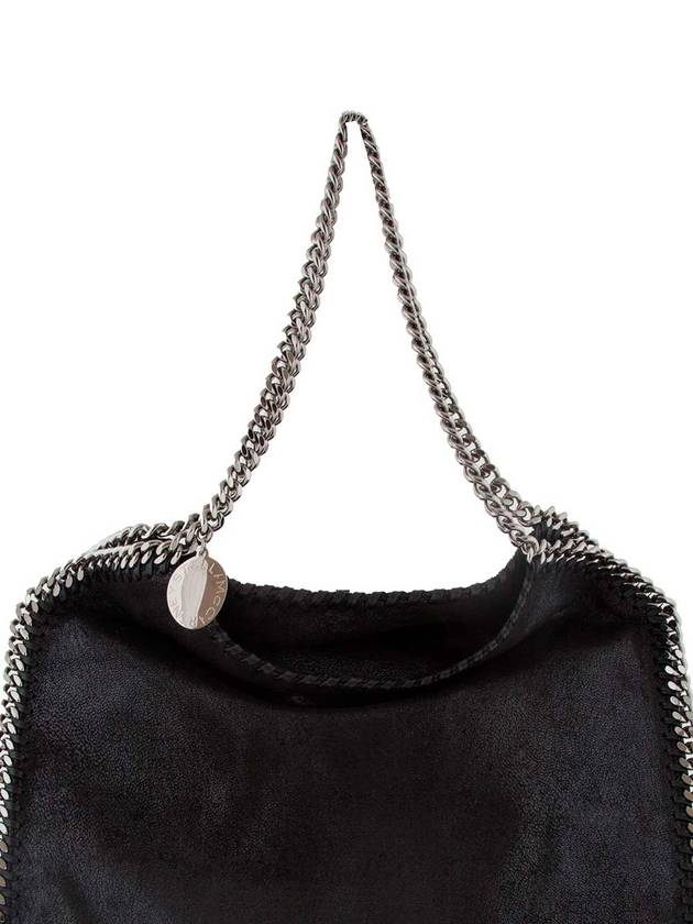 Faravella Chain Shoulder Bag Black - STELLA MCCARTNEY - BALAAN 5