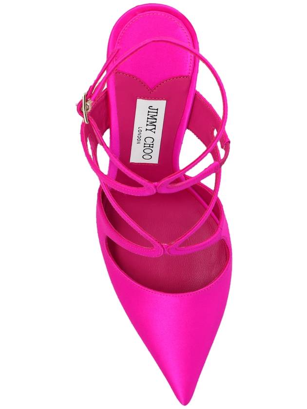 Jimmy Choo ‘Azia’ Leather Pumps, Women's, Pink - JIMMY CHOO - BALAAN 6