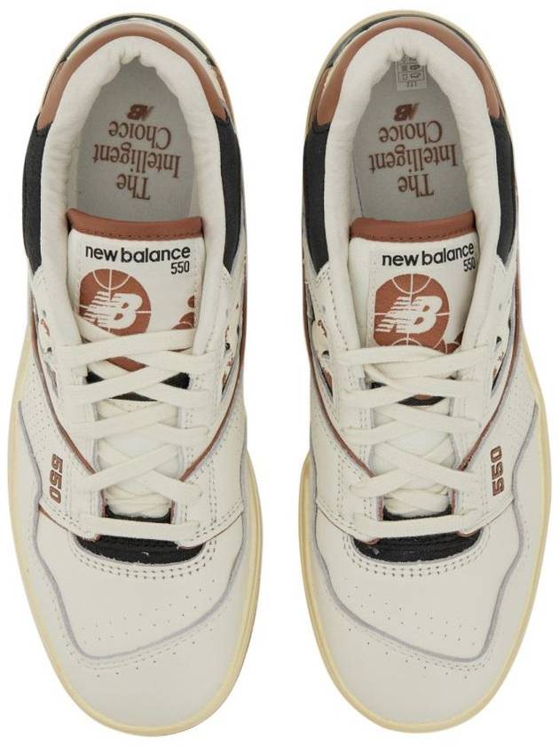 550 Low Top Sneakers White Brown - NEW BALANCE - BALAAN 7