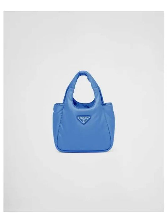 Soft Padded Re-Nylon Mini Bag Periwinkle Blue Boutique - PRADA - BALAAN 2