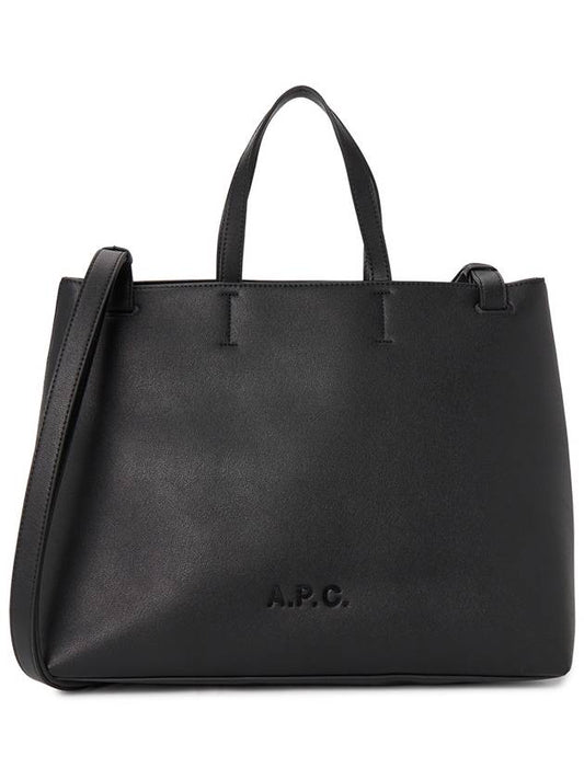 Cabas Market Small Tote Bag Black - A.P.C. - BALAAN 2