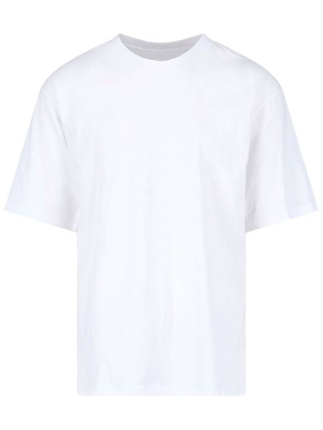 Guizy Back Logo Cotton Short Sleeve T-Shirt White - ISABEL MARANT - BALAAN 2