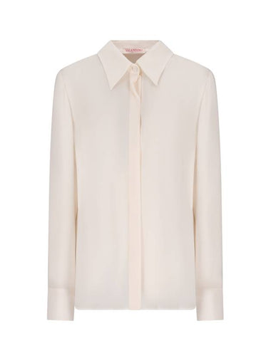 COMPACT POPLIN SHIRT - VALENTINO - BALAAN 1