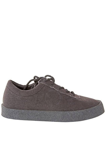 Yeezy Ladies Graphite Crepe Sneaker Washed canvas, Brand Size 35 ( US Size  4.5 ) - YEEZY - BALAAN 1