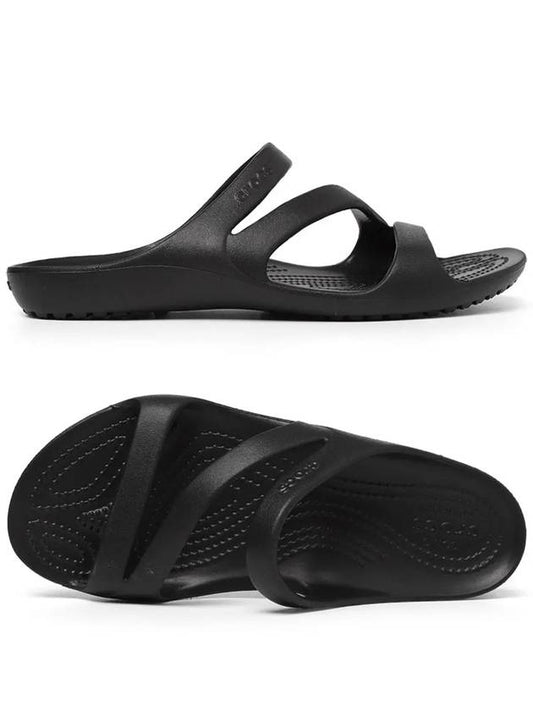 Women's Slippers Cardi II Sandals Black 206756 001 - CROCS - BALAAN 1