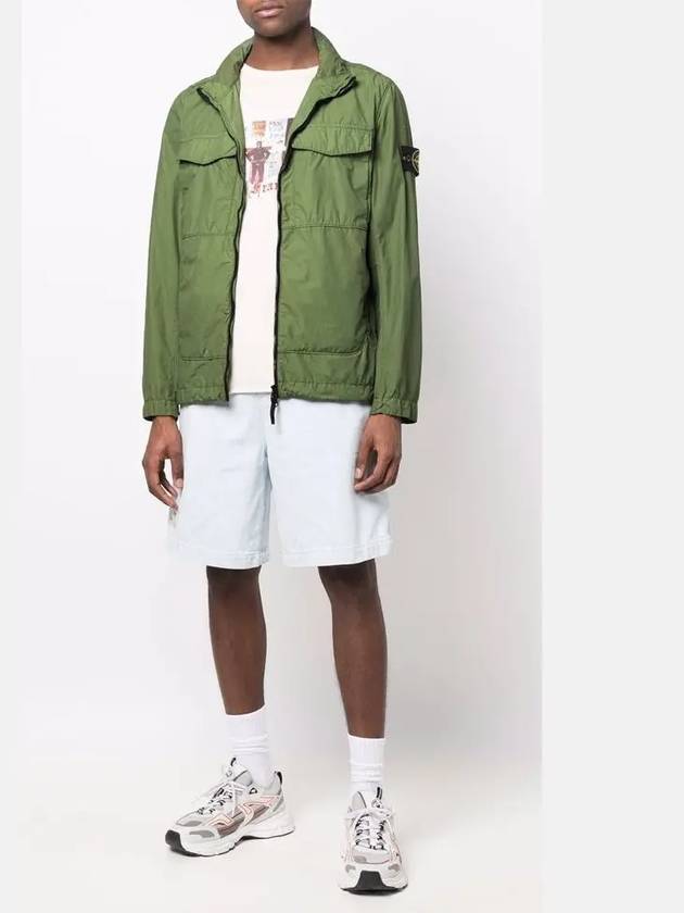 Waffen Naslan Light Watro Zip-up Jacket Olive - STONE ISLAND - BALAAN 5