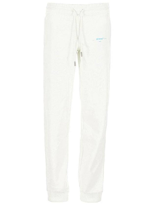 Men's Arrow Gradient Jogger Pants White - OFF WHITE - BALAAN 1