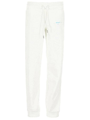 Men's Arrow Gradient Jogger Training Pants White - OFF WHITE - BALAAN 1