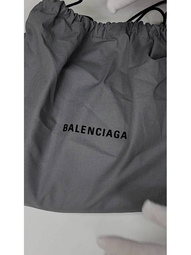 Zipper Stud Arena Lambskin Shoulder Bag Black - BALENCIAGA - BALAAN 10