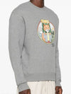 Maison Kitsune Fox Print Men s Brushed Sweatshirt NM00314 H131 - POLO RALPH LAUREN - BALAAN 3