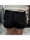 Vincent Logo Swim Shorts Black - ISABEL MARANT - BALAAN 3