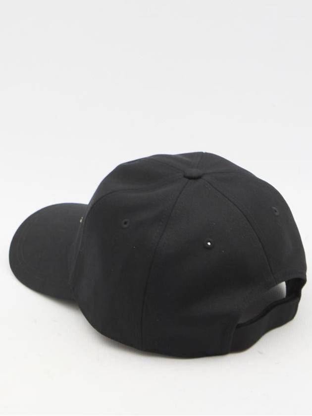 Logo Patch Ball Cap Black - MONCLER - BALAAN 3