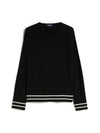 West Wool Knit Top Black - MAX MARA - BALAAN 2