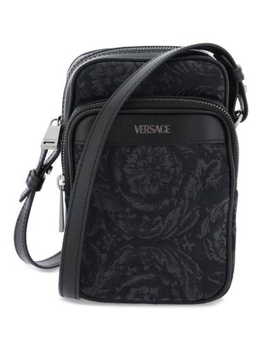 Athena Barocco Cross Bag Black - VERSACE - BALAAN 1