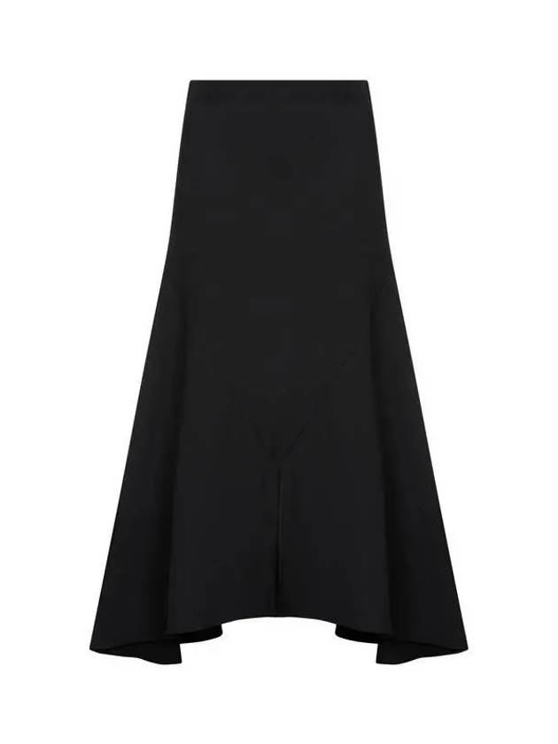 Handkerchief Hem Shooting Skirt Black 271386 - MARNI - BALAAN 1