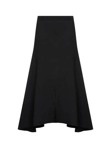 Handkerchief Hem Shooting Skirt Black 271386 - MARNI - BALAAN 1