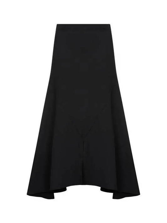 Handkerchief Hem Shooting Skirt Black 271386 - MARNI - BALAAN 1