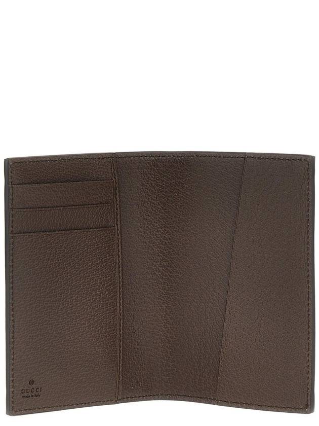 Ophidia GG Passport Wallet Beige Ebony - GUCCI - BALAAN 4