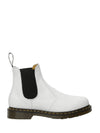 2976 Yellow Stitch Smooth Leather Chelsea Boots White - DR. MARTENS - BALAAN 1