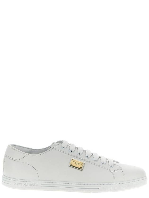 Saint Tropez Calfskin Sneakers White - DOLCE&GABBANA - BALAAN 2