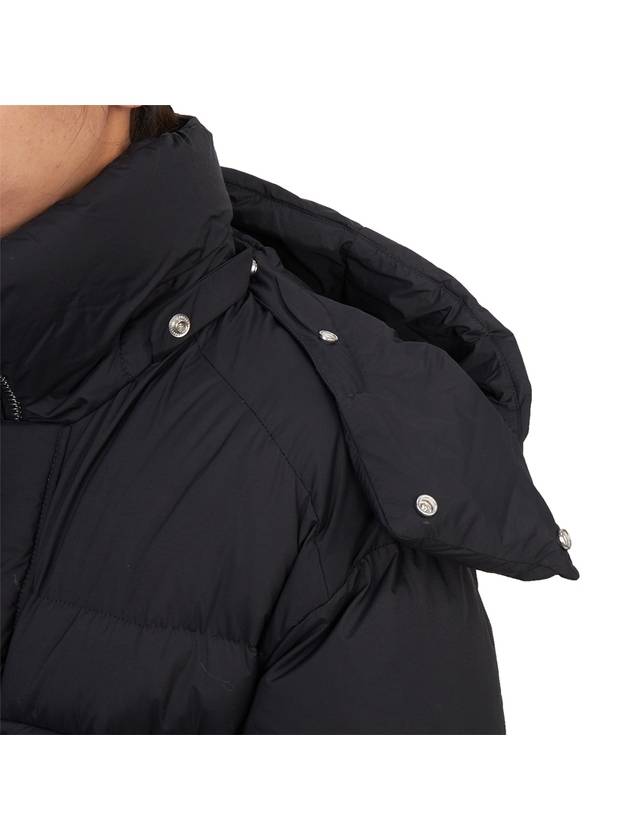 Kar Hooded Short Down Padding Black - MONCLER - BALAAN 9