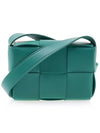 Intrecciato Cassette Small Cross Bag Green - BOTTEGA VENETA - BALAAN 4