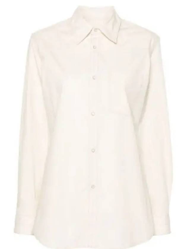 Western Fitted Shirt Ivory - LEMAIRE - BALAAN 2