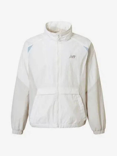 Uni Flying Warm up Jacket 10 White - NEW BALANCE - BALAAN 1