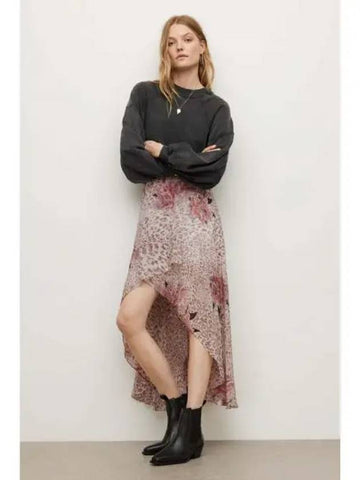 Seulvina Laertes Skirt WS049X 6259 Pink - ALLSAINTS - BALAAN 1